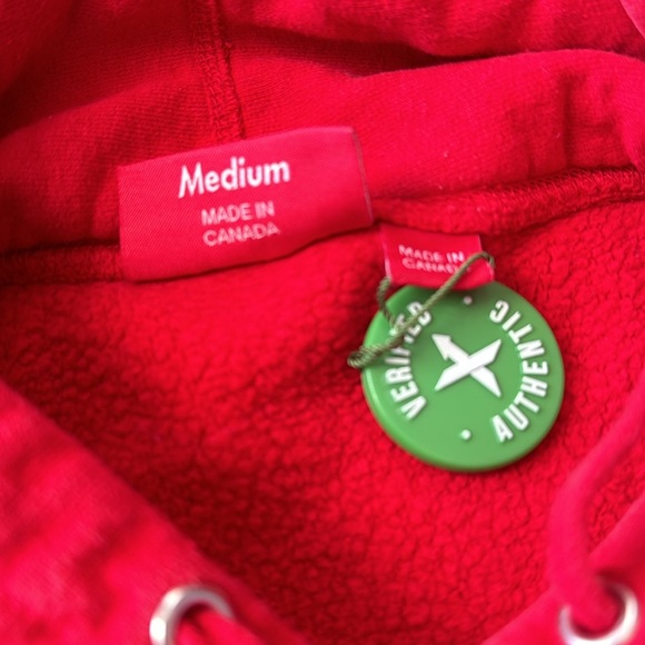 Authentic SUPREME Embroidered Hoodie M - Picture 5 of 7